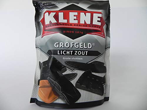 Klene Grof Geld - Leicht Gesalzene Lakritz - 230g von KLENE