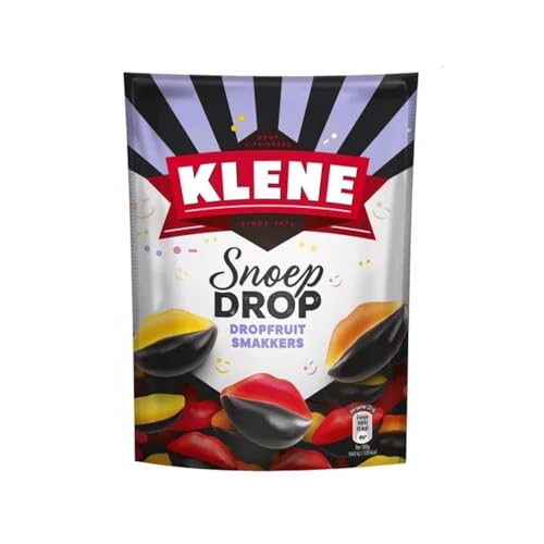 Klene Snoep Drop Dropfruit Smakkers 200g I Lakritz aus den Niederlanden I holländisches Lakritz von KLENE