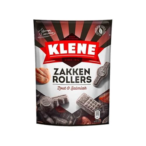 Klene Zakkenrollers 8x210g I 1680g Lakritz aus den Niederlanden I holländische Lakritze I Salmiak & Salz von KLENE