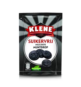 Klene zuckerfrei milder süßer Minzbeutel 105 gr 12x | Gesamtgewicht 1260 gr von KLENE