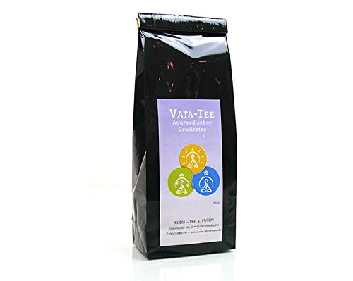 BIO »VATA Tee« ayurvedischer Kräutertee 100g-Tüte 3 Tüten von KOBU-TEE