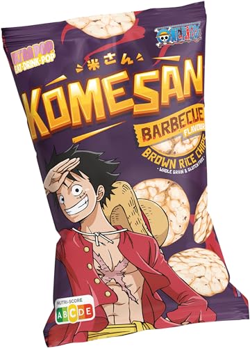 KOMESAN Snacks Reis Luffy Aroma Barbecue 60gr von KOMESAN