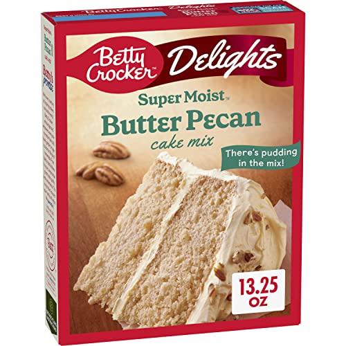 Betty Crocker Delights Super Moist Butter Pecan Cake Mix, 13.25 oz.F von Betty Crocker