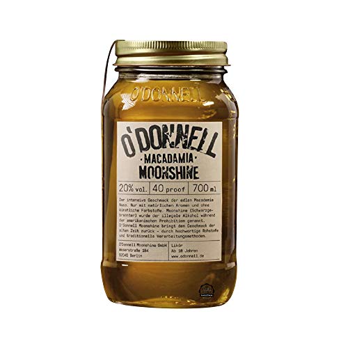 COTCLO O'Donnell Moonshine “Macadamia” Likör 0,7 Liter 20% Vol.… von KOMIRO