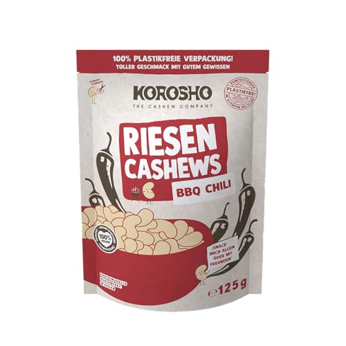 Korosho Riesen Cashews BBQ Chili (0.12 kg) von KOROSHO