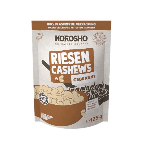 Korosho Riesen Cashews Gebrannt (0.12 kg) von KOROSHO