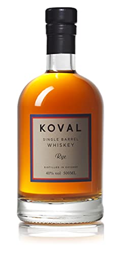 Koval Rye Single Barrel Whisky, 40% Vol., 500 ml von KOVAL