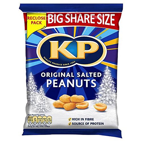 KP Original-Gesalzene Erdnüsse 450g Pack (450g) von KP