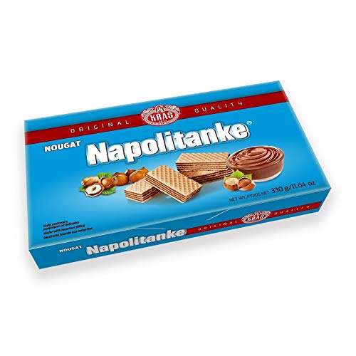 Waffeln mit Nougatfüllung - Nougat Napolitanke von KRAŠ prehrambena industrija d.d.