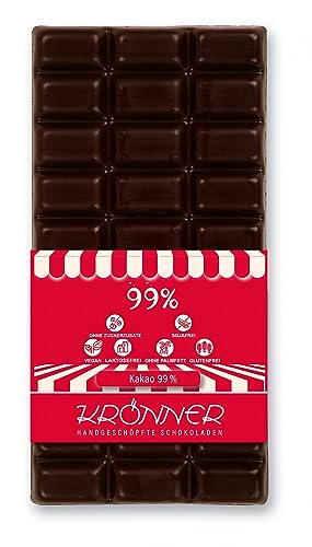 Krönner 99% / 100g Tafelschokolade von KRÖNNER KAFFEEHAUS . KONDITOREI . CHOCOLATIER GARMISCH-PARTENKIRCHEN