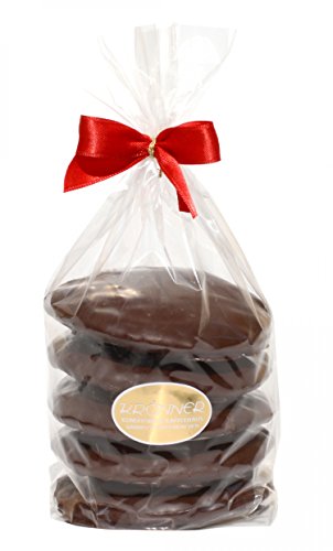 Krönner Mandel Eilsen-Lebkuchen mit Zartbitter Schokolade von KRÖNNER KAFFEEHAUS . KONDITOREI . CHOCOLATIER GARMISCH-PARTENKIRCHEN