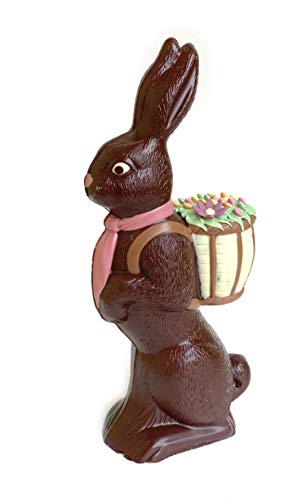 Krönner Nostalgie Osterhase aus Zartbitter Schokolade 580 g / 37 cm von KRÖNNER KAFFEEHAUS . KONDITOREI . CHOCOLATIER GARMISCH-PARTENKIRCHEN