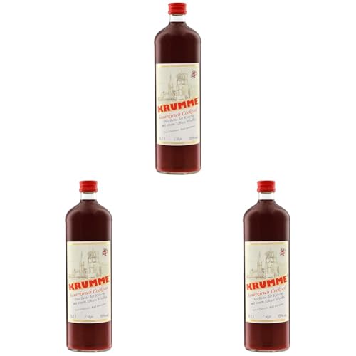 Krumme Sauerkirsch Cocktail 15% Vol. 700ml (Packung mit 3) von KRUMME