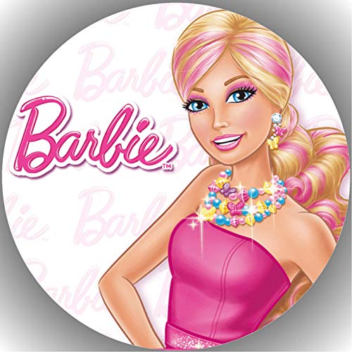 Premium Esspapier Tortenaufleger Tortenbild Geburtstag Barbie K7 von Dttra