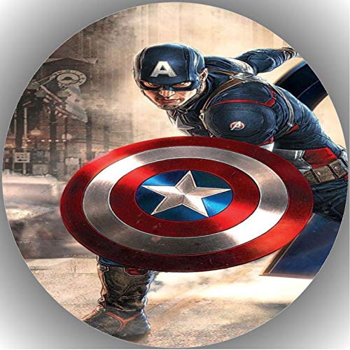 Premium Esspapier Tortenaufleger Tortenbild Geburtstag Captain America K3 von KTD