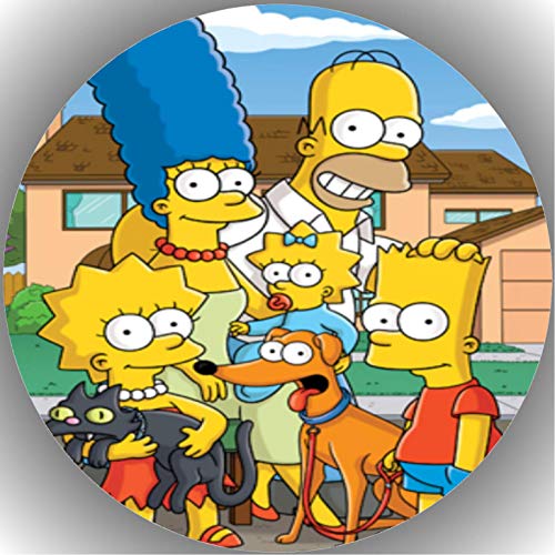 Premium Esspapier Tortenaufleger Tortenbild Geburtstag Die Simpsons K2 von KTD