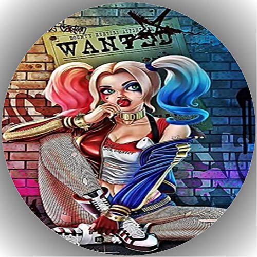 Premium Esspapier Tortenaufleger Tortenbild Geburtstag Harley Quinn K3 von KTD