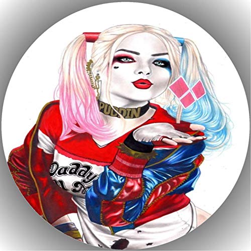 Premium Esspapier Tortenaufleger Tortenbild Geburtstag Harley Quinn K5 von KTD