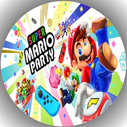 Premium Esspapier Tortenaufleger Tortenbild Geburtstag Super Mario K37. von KTD