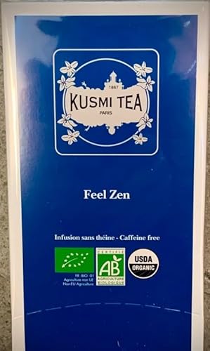 Kusmi Tea - Feel Zen - Box mit 25 Musselin-Teebeuteln von KUSMI TEA