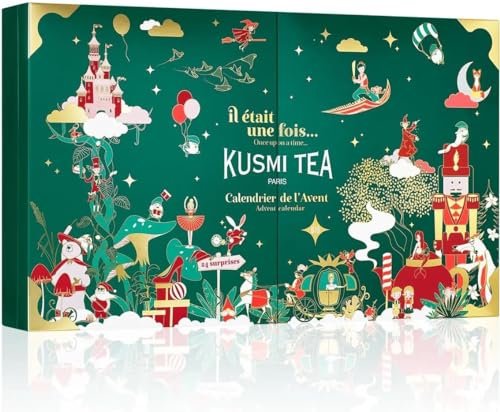 Kusmi Tea - Kusmi Tea Bio-Adventskalender 2023 - Es war einmal - 24 Überraschungen für Liebhaber von biologischen Tees und Kräutertees - Beutel, Großpackungen und Zubehör von KUSMI TEA