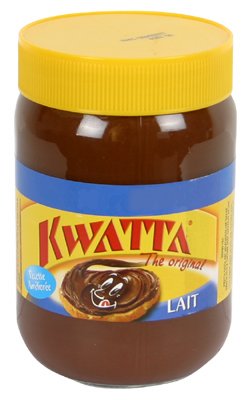 KWATTA Milk-Lait Chocolate Paste 600g The Original since 1877 - Belgian Cocolate Spread, Schokoladenaufstrich von KWATTA