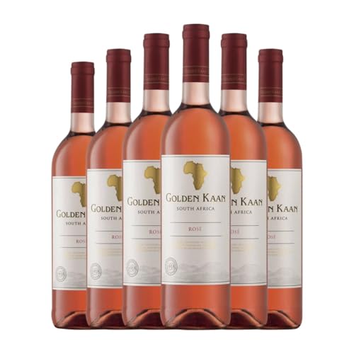 KWV Golden Kaan Shiraz Rosé Syrah Western Cape 75 cl Rosé-Wein (Karton mit 6 Flaschen von 75 cl) von KWV