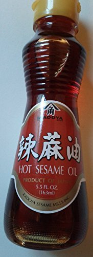 Kadoya Hot Sesame Oil, 5.5 Ounce by Kadoya von Kadoya