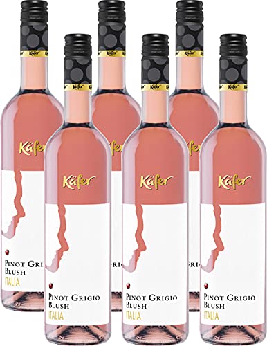 Feinkost Käfer Pinot Grigio Blush trocken (6 x 0.75 l) von Käfer Wein