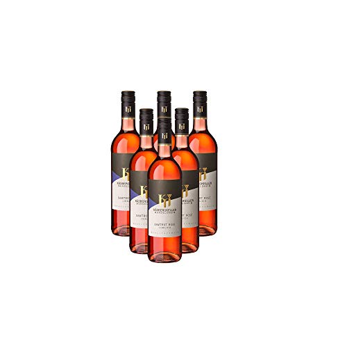 LAUFFENER WEINGÄRTNER - 2021 Mundelsheimer Samtrot Rosé Lieblich. Samtig- weicher Qualitätswein aus Deutschland. Inhalt: 6 x 0.75 l 10% vol. von Käsbergkeller Mundelsheim