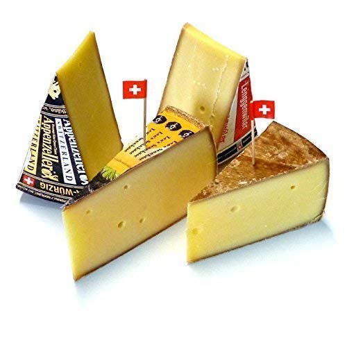 Schweizer Käse Sortiment rezent kräftig gereift ca 1,2 kg von Käse aus der Schweiz