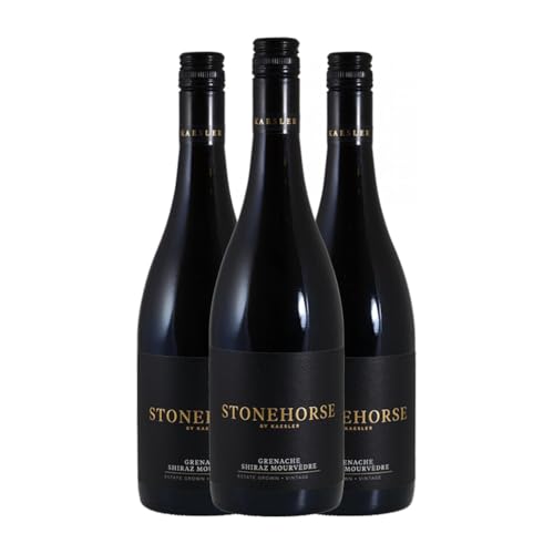 Kaesler Stonehorse Grenache Shiraz Mourvèdre Barossa Valley 75 cl Rotwein (Karton mit 3 Flaschen von 75 cl) von Kaesler