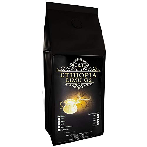 Kaffee Globetrotter - Echte Raritäten (Fein Gemahlen, 200g) Ethiopia Limu Grade 2 - Raritäten Spitzenkaffee - Werden Sie Zum Entdecker! von Kaffee Globetrotter