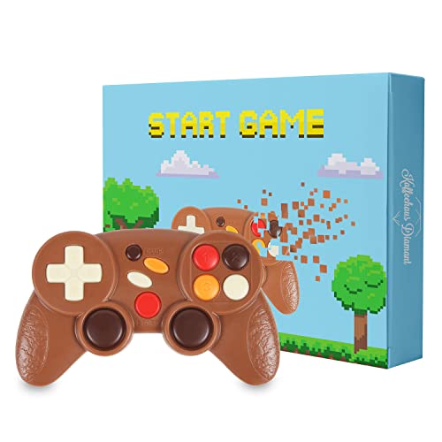 Game Controller aus Schokolade | Schokoladen Controller | Schoko Gamepad | tolle Geschenkidee | Vollmilch | Videospielfans | für Jung & Alt | ohne Alkohol | 70 g von Kaffeehaus Diamant