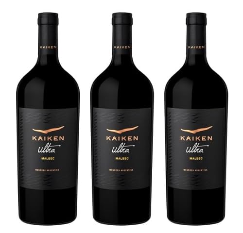 3x 1,5l - 2021er - Kaiken - Ultra Malbec - MAGNUM - Mendoza - Argentinien - Rotwein trocken von Kaiken