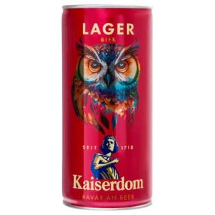 Kaiserdom Bavarian Beer Lager Bier 5.5% vol., 12er Pack (12 x 1 l) EINWEG von Kaiserdom