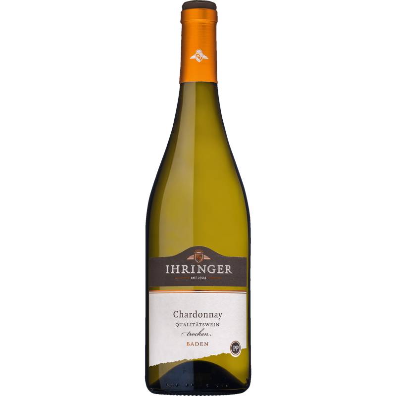 Ihringer Premium Chardonnay, Trocken, Baden, Baden, 2023, Weißwein von Kaiserstühler Winzergenossenschaft Ihringen eG - Winzerstraße 6, 79241 Ihringen