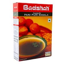 Badshah Pani Puri Masala 100g - Indisches Streetfood-Gewürz für köstliches, Dips, Soßen, Authentisch Geschmack, aromatisch & vielseitig | Einfach zuzubereiten Mit Kajal von Kajal