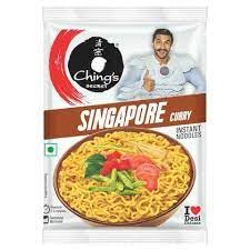 Ching's Singapore Curry Instant Nudeln 10 x 75g - Asiatische Instantnudeln mit Curry-Geschmack, Schnell & Lecker | Perfekte Mahlzeit Einfach zuzubereiten mit Kajal von Kajal