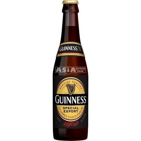 Guiness Bier 8% Vol 12 x 330ml (Plato 18) - Starkbier mit intensivem Geschmack | Glasflaschen, Vollmundig, malzig & kräftig | Perfekt für Genießer, BBQs, gesellige Abende mit Kajal von Kajal