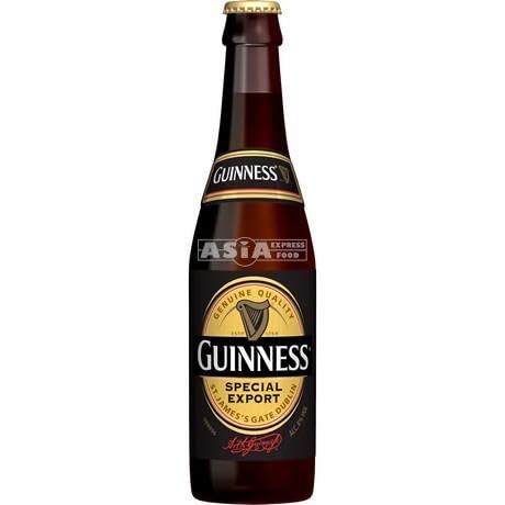 Guiness Bier 8% Vol 6 x 330ml (Plato 18) - Starkbier mit intensivem Geschmack | Glasflaschen, Vollmundig, malzig & kräftig | Perfekt für Genießer, BBQs, gesellige Abende mit Kajal von Kajal