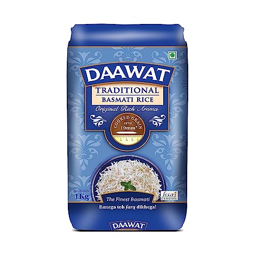 Kajal Daawat Original Basmatireis, 5 kg von Kajal