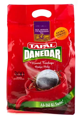 Kajal Tapal Danedar Teebeutel Schwarz – 300 Stück, 750g Schwarzer Tee aus Pakistan, 100% natürliche Zutaten, ohne Allergene, ideal für Tee-Liebhaber von Kajal