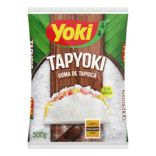 Kajal Yoki Hydratisierte Tapiokastärke 500g Beutel – Tapyoki – Goma de Tapioca Glutenfrei, Perfekt für Pudding, Backen, Kochen – Feine Konsistenz, Leichte Zubereitung von Kajal