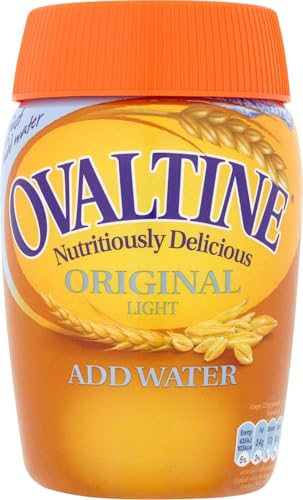 Ovaltine Original Light 300g Malzgetränk Pulver - Wenig Fett, Kakaogeschmack, mit Zucker und Süßstoff | Quelle für Eisen, Vitamine A, C, B6, B12, vegetarisch mit Kajal von Kajal