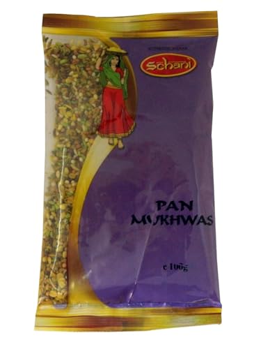 Schani Pan Mukhwas Sugar Coated Mix Seeds 100g - Bunter Zuckerüberzogener Samenmix Fenchel, Koriander & Sesam | Erfrischender Nachgeschmack indischer mit Kajal von Kajal