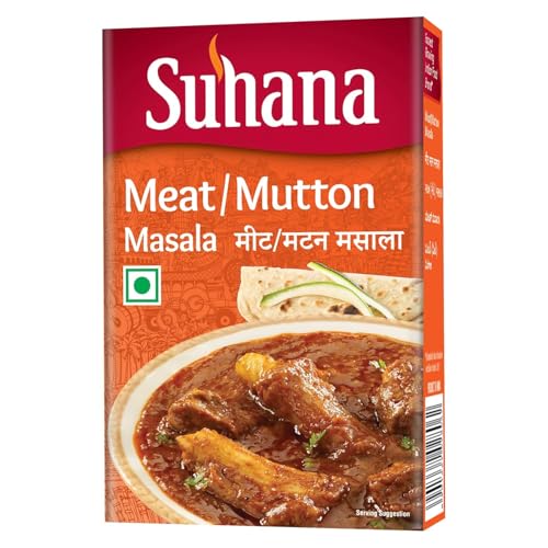 Suhana Mutton Chicken Meat Masala 100g Box | Indisches Masala für Fleischgerichte | Perfekt für Mutton- und Hühnercurry | Aromatische Gewürzmischung für authentischen Geschmack von Kajal