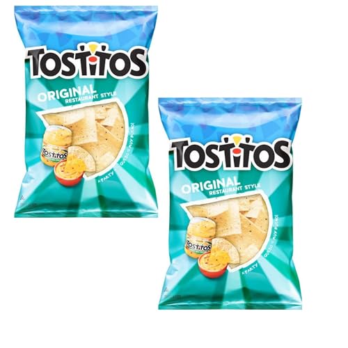 Tostitos Crispy Rounds Tortilla Chips 2 x 283g – Glutenfrei, Knusprig & Lecker | Perfekt für Snacks, Dips & Salsa Ohne künstliche Aromen, Konservierungsstoffe mit Kajal von Kajal