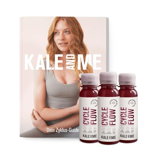 Kale and Me 2-Wochen Cycle Flow für Deinen Zyklus ohne Pillen, mit Mikronährstoffen für Deinen Hormonhaushalt, Deine Haut und Psyche während der Periode, von Expert:innen zusammengestellt von Kale&Me