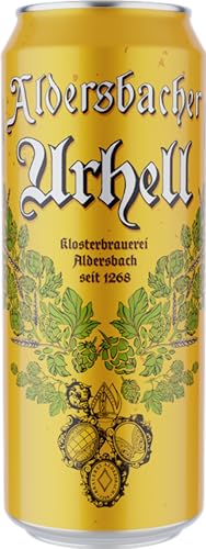 Aldersbacher Urhell | 24 x 0,5l Dosenbier | Geschenkidee für Männer und Frauen von Kalea